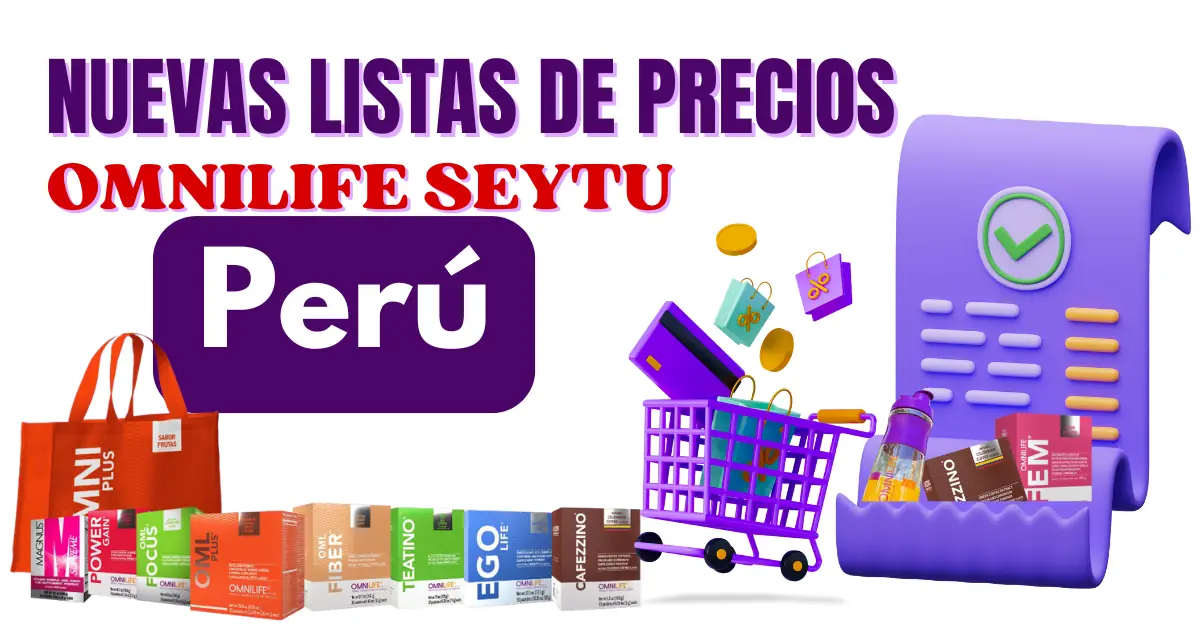 Lista de Precios Omnilife y Seytú 2025 en Perú