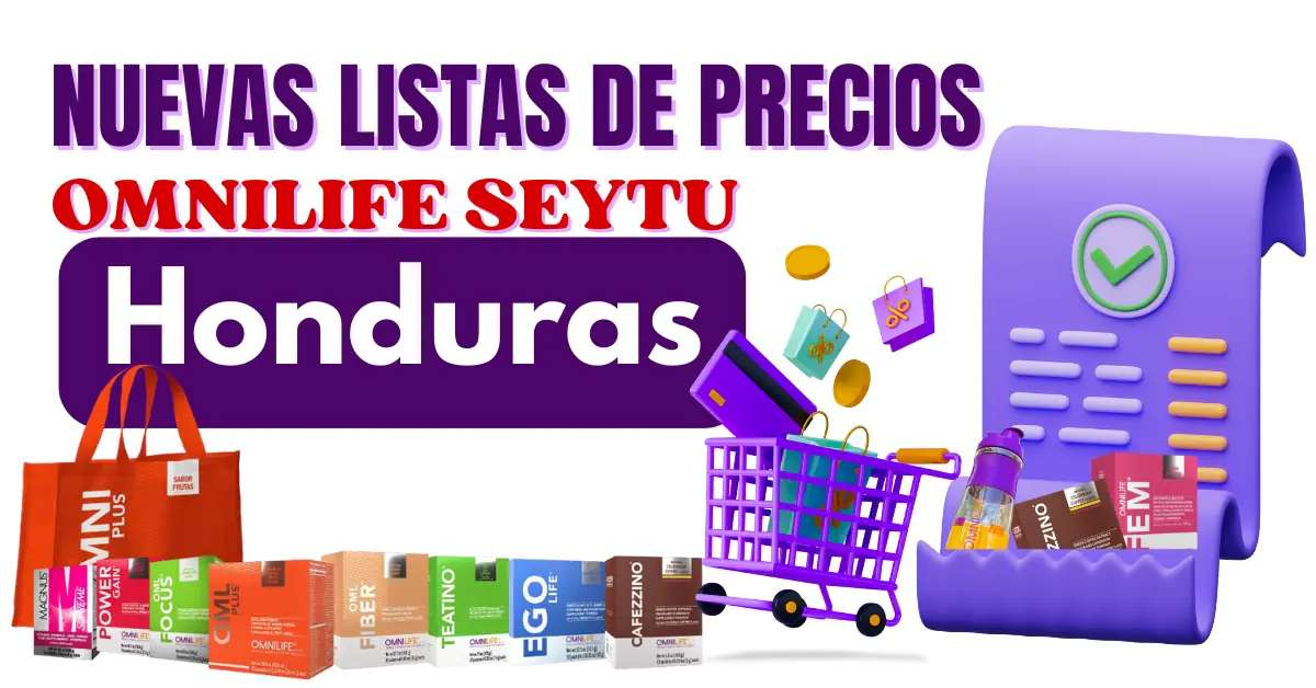 Lista de Precios Omnilife y Seytú 2025 en Honduras