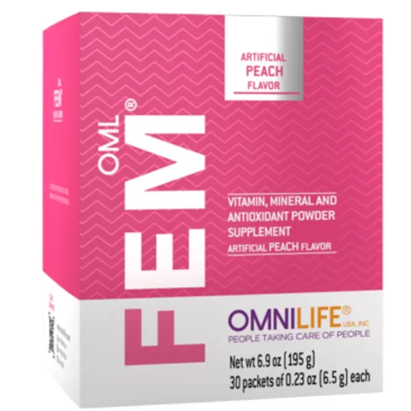 Fem Omnilife Suplemento Natural para Mujeres | con flor de lupulo | Isoflavonas de Soya, para el Apoyo Hormonal y Salud Reproductiva